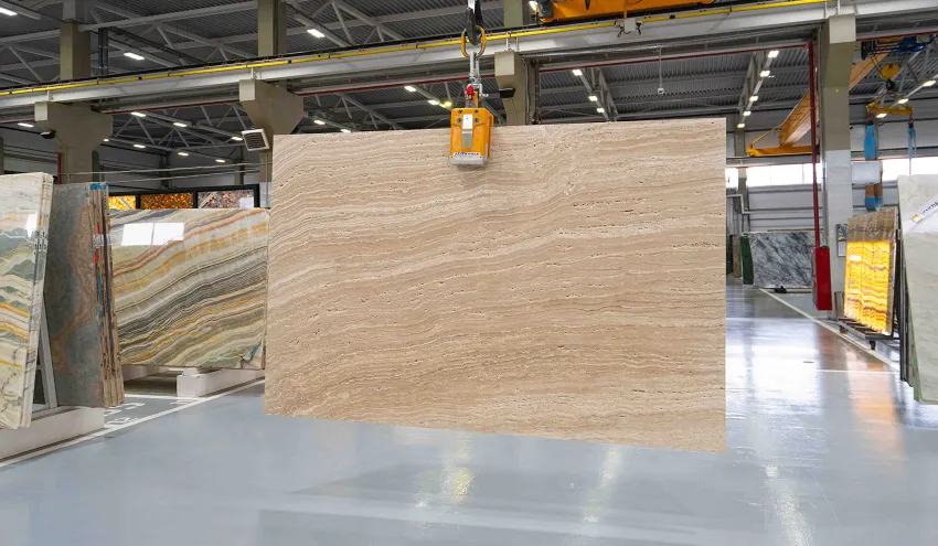 Травертин Travertine Ivory Vein Cut